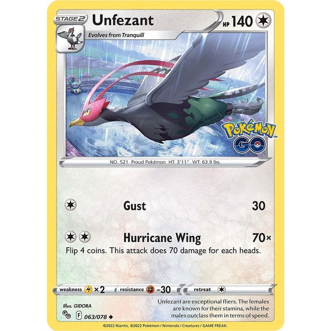 Unfezant