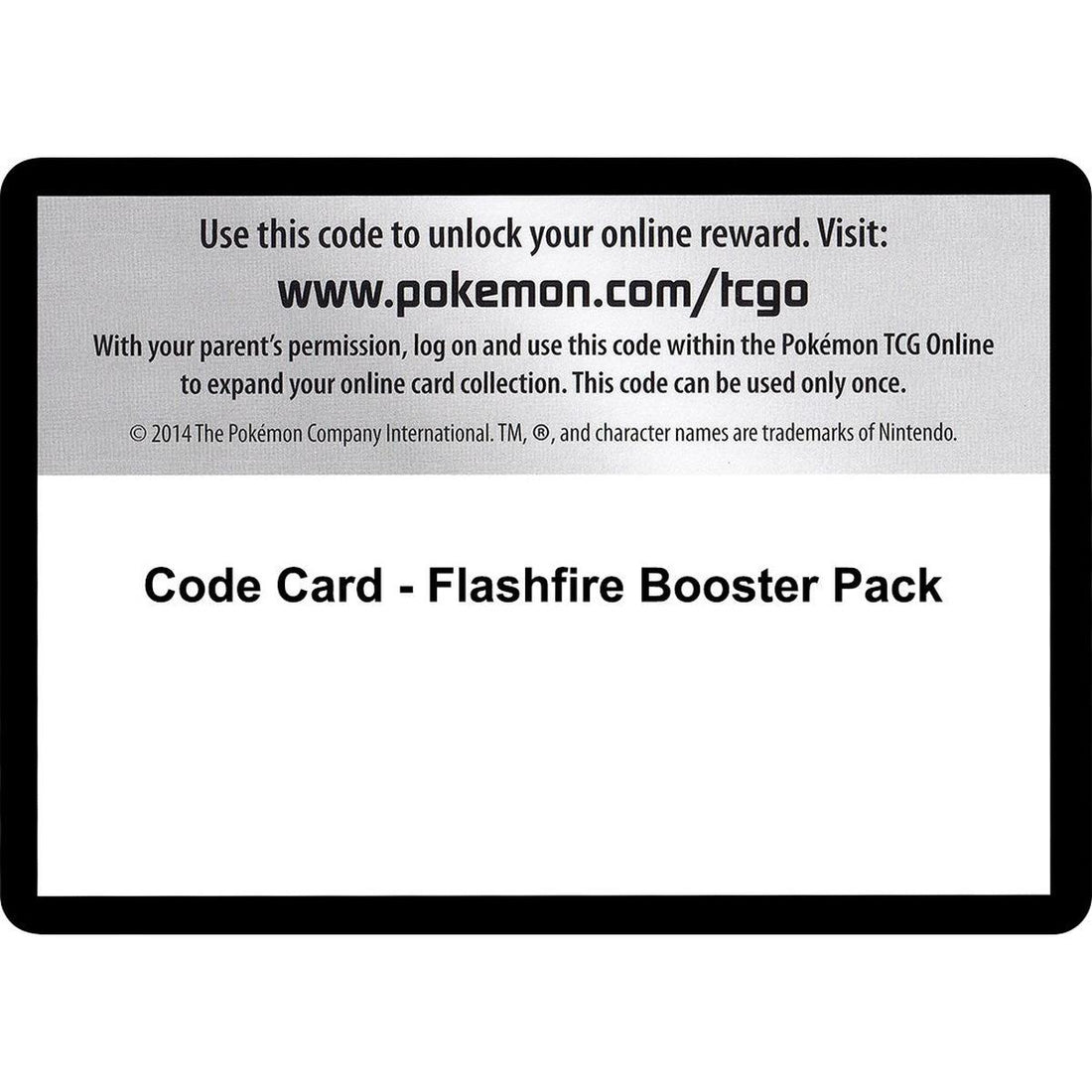 Code Card - Flashfire Booster Pack