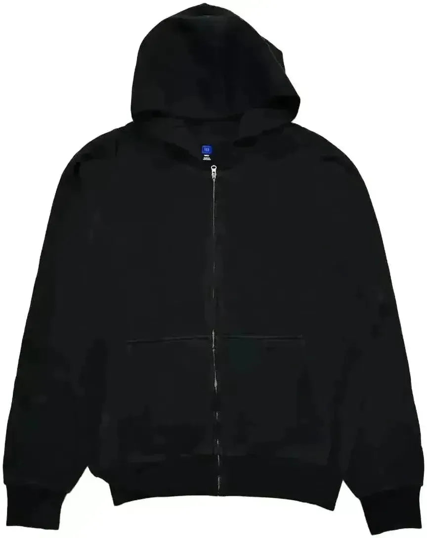 Yeezy Gap Zip Up Hoodie Black