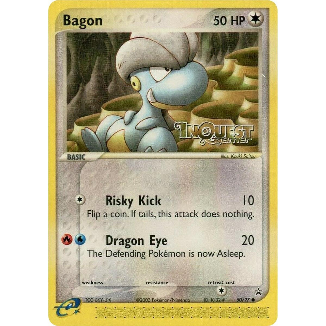 Bagon - 50/97 (InQuest Gamer)