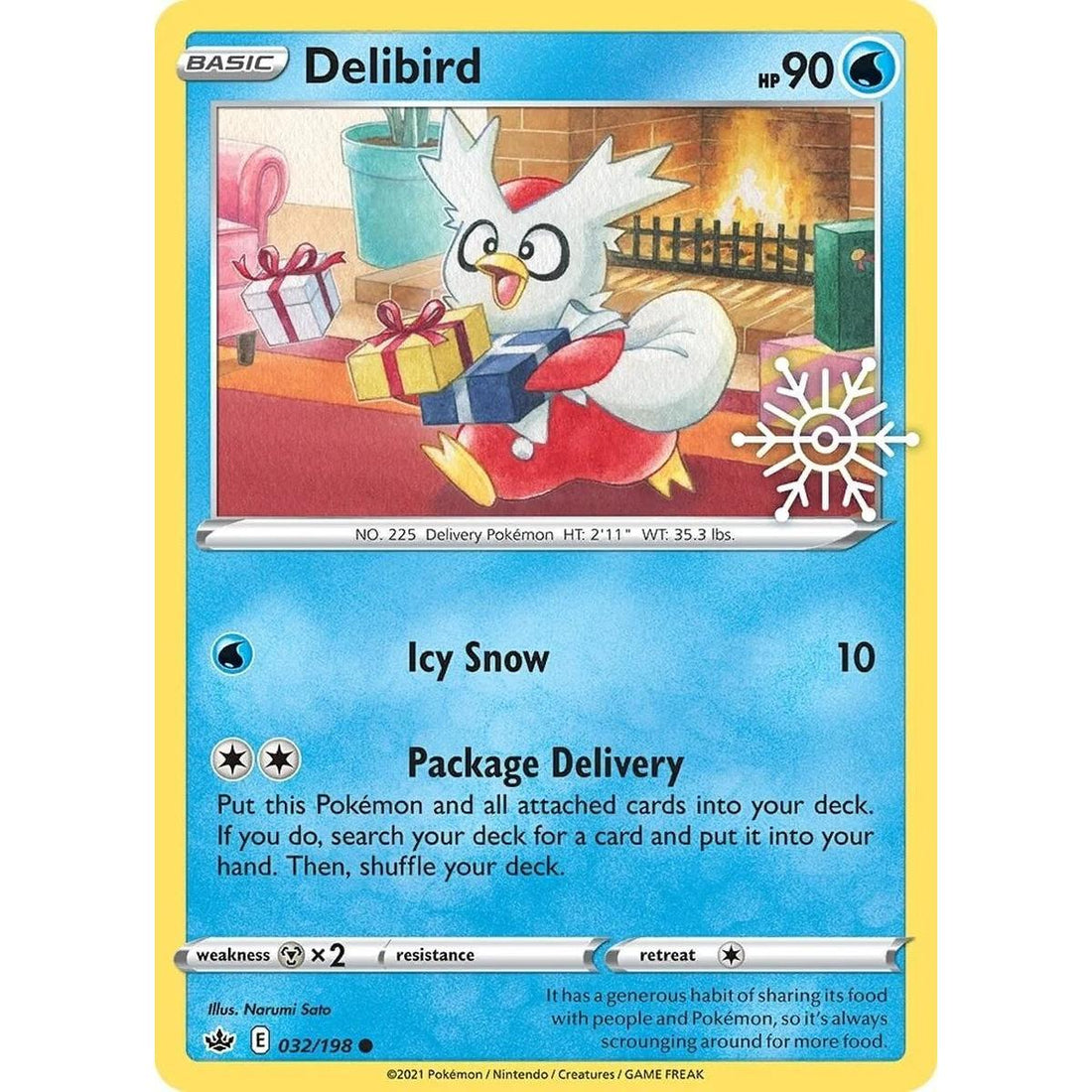 Delibird - 032/198 (Holiday Calendar)