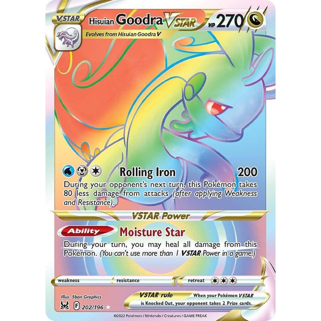 Hisuian Goodra VSTAR (Secret)