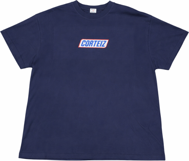 Corteiz Snickers Tee Navy Blue