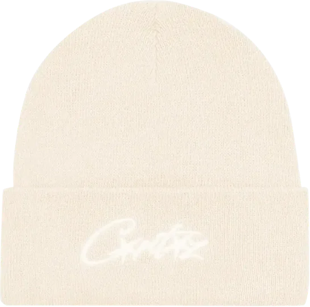 Corteiz Folded Beanie Cream