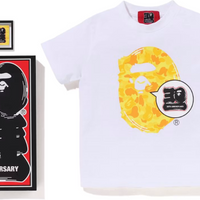 BAPE Kids Bape 30th Anniversary Ape Head Tee Set