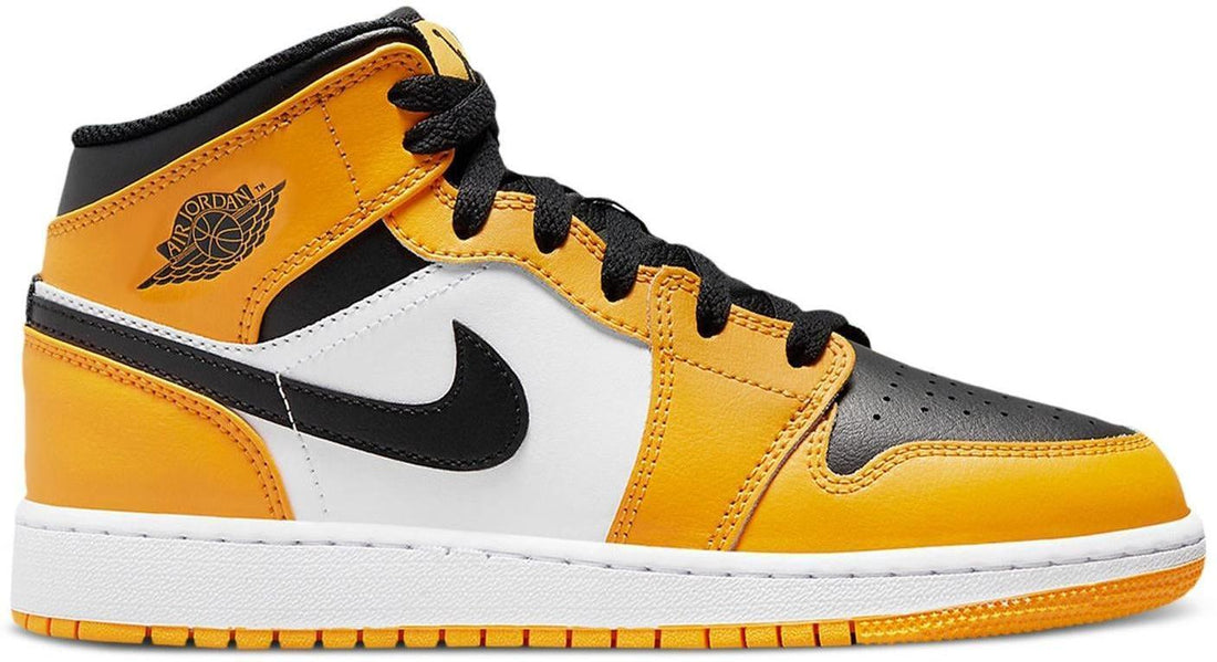 Air Jordan 1 Mid GS Reverse Yellow Toe