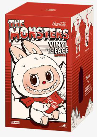 POP MART: THE MONSTERS  COCA COLA SERIES VINYL FACE BLIND BOX
