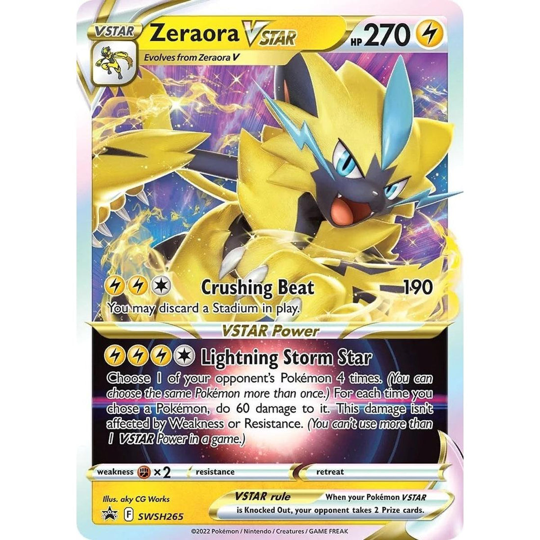 Zeraora VSTAR - SWSH265