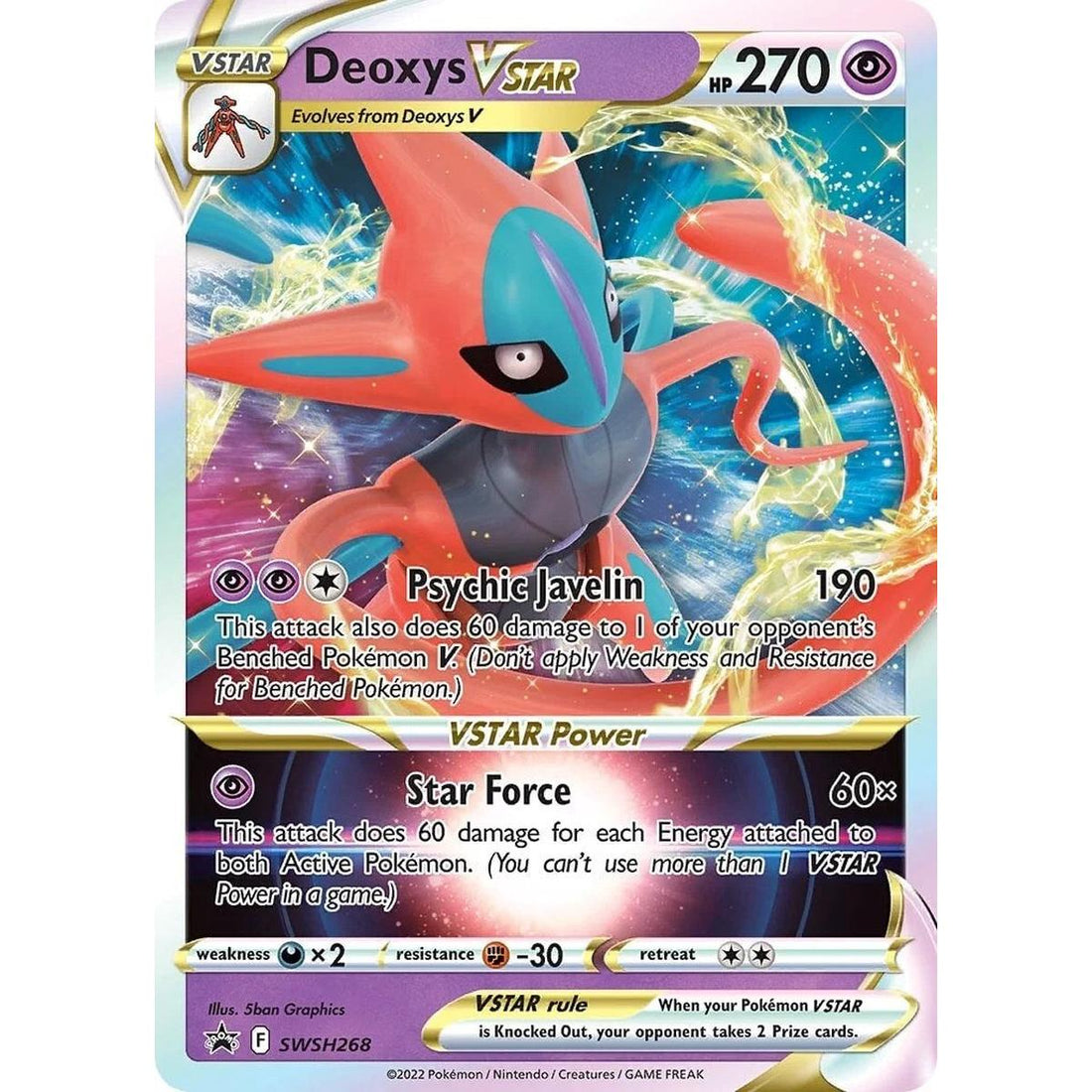Deoxys VSTAR - SWSH268