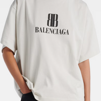 Balenciaga Nano BB tee White