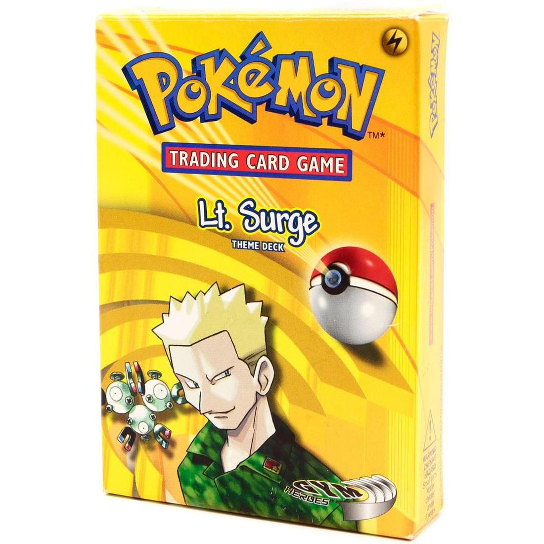 Gym Heroes Theme Deck - "Lt. Surge"