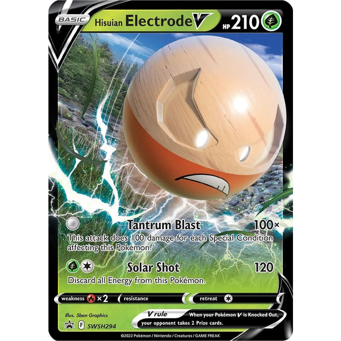 Hisuian Electrode V - SWSH294