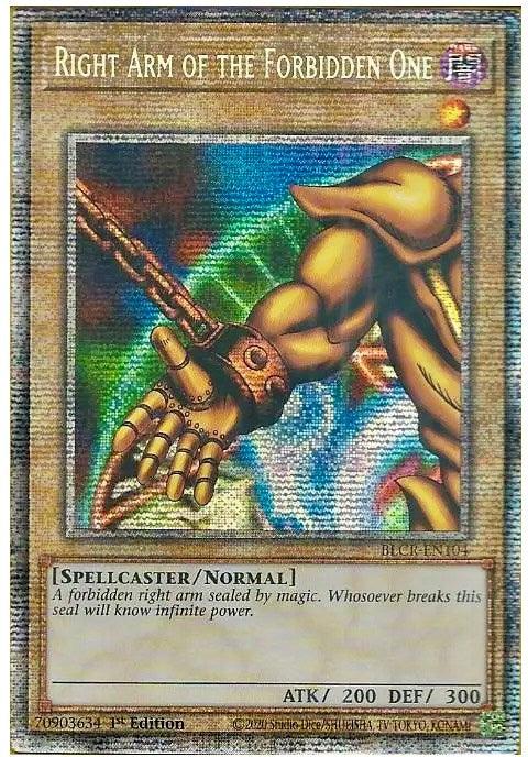 Right Arm of the Forbidden One (Starlight Rare)