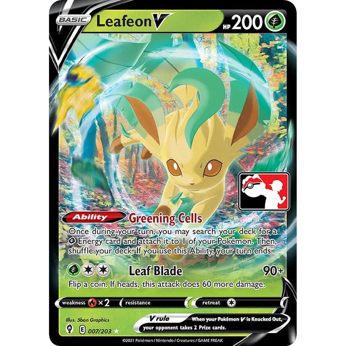 Leafeon V - 007/203