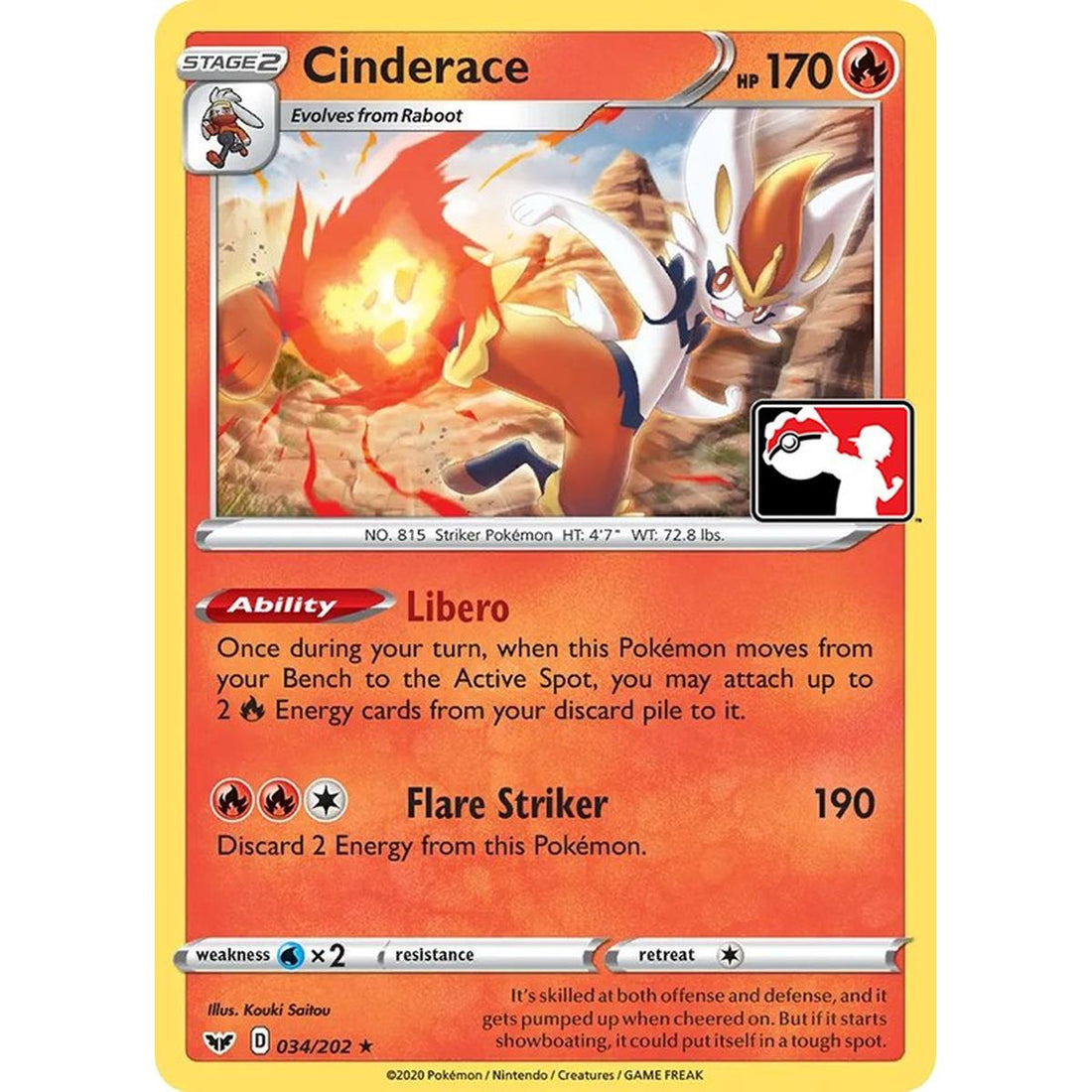 Cinderace - 034/202