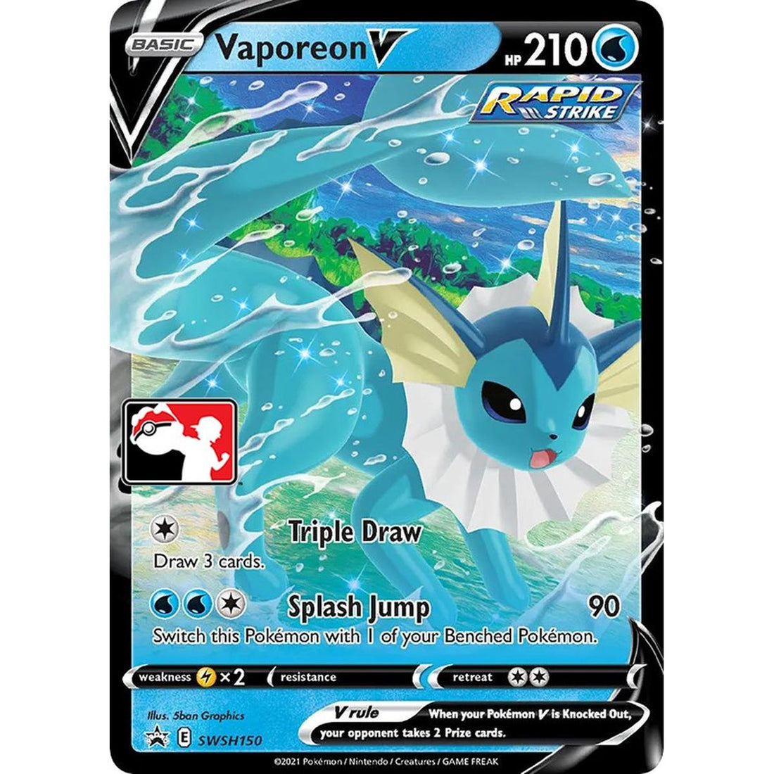 Vaporeon V - SWSH150
