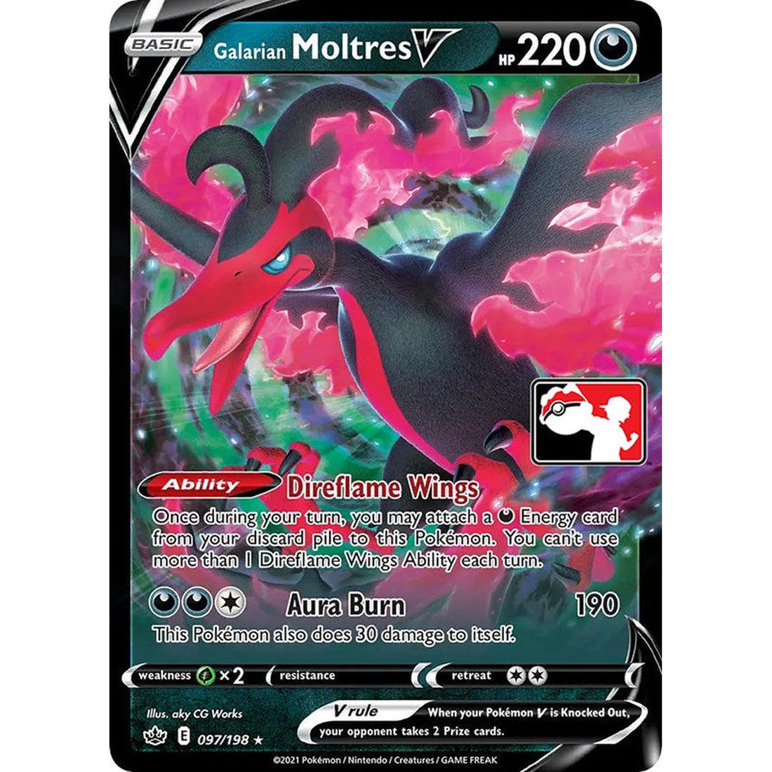 Galarian Moltres V - 097/198