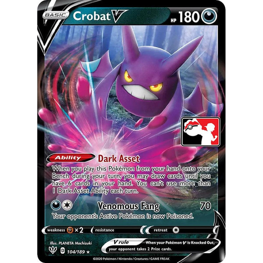 Crobat V - 104/189