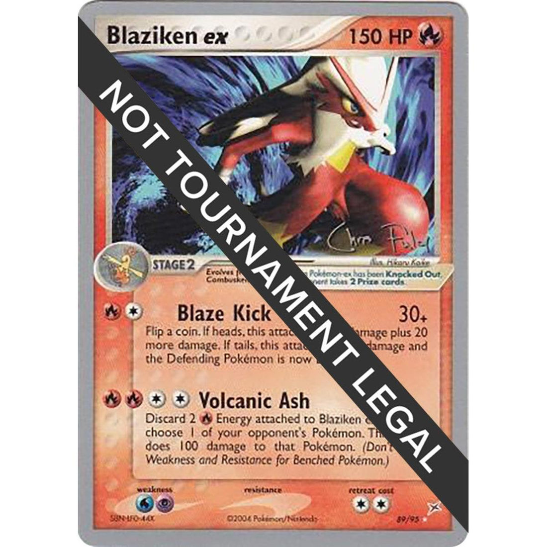 Blaziken ex - 2004 (Chris Fulop)