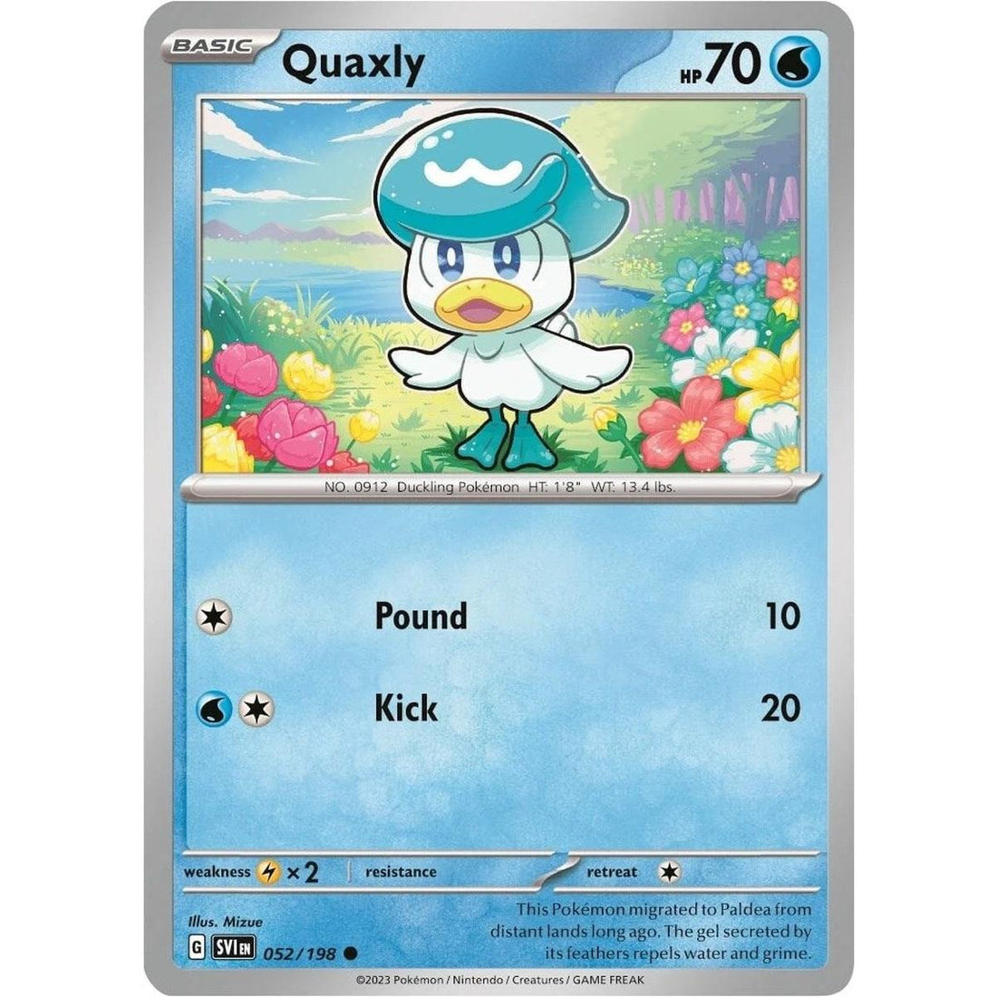 Quaxly - 052/198 (Mirage Holo)