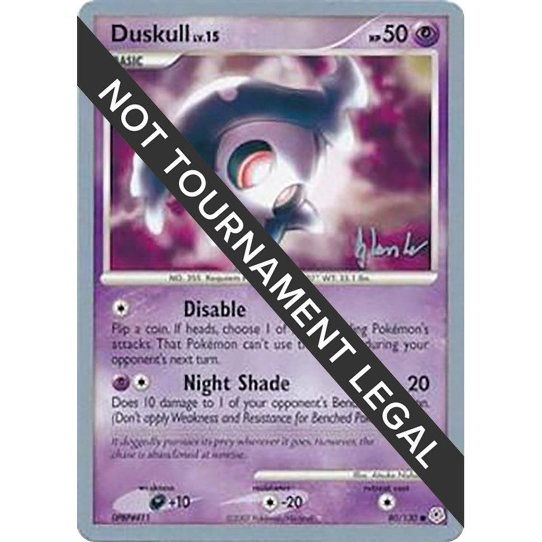 Duskull - 2008 (Dylan Lefavour)