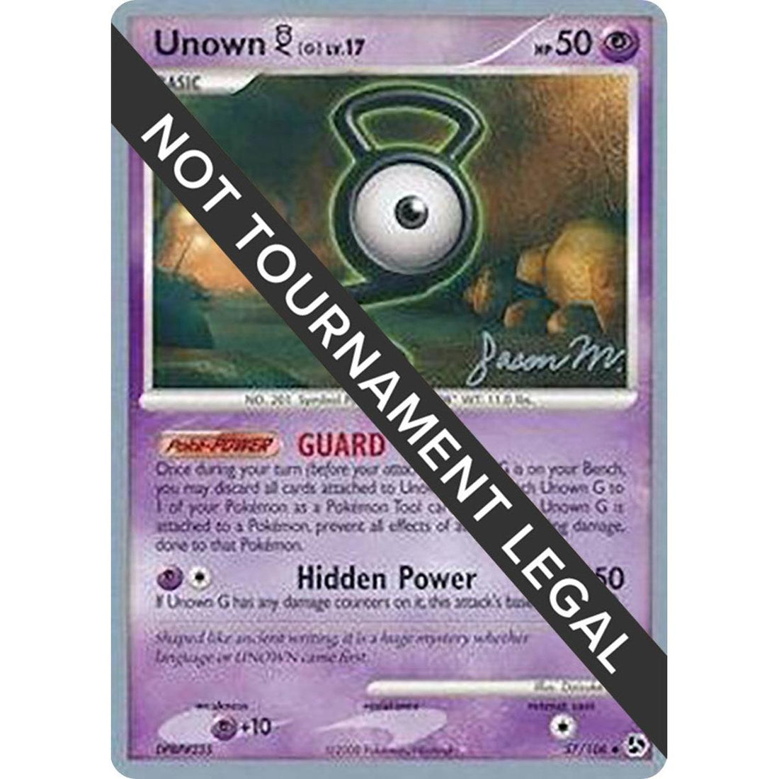 Unown [G] - 2009 (Jason Martinez)
