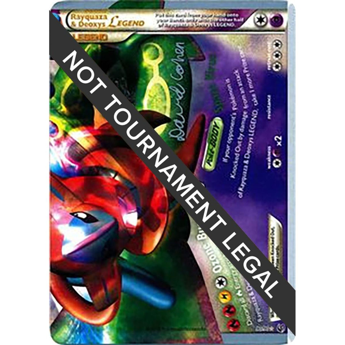 Rayquaza & Deoxys Legend (90) - 2011 (David Cohen)