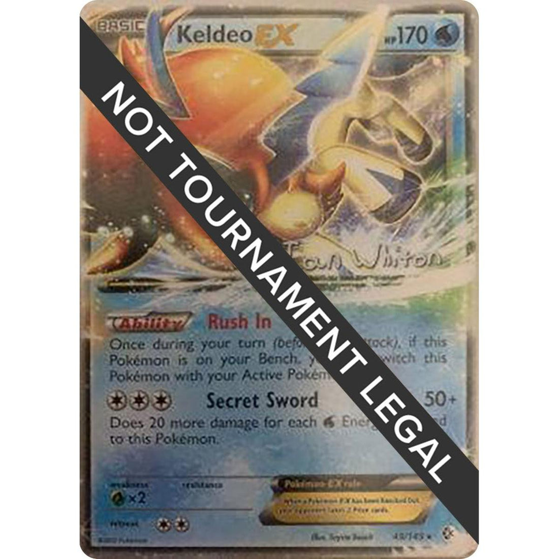 Keldeo EX - 2013 (Ian Whiton)