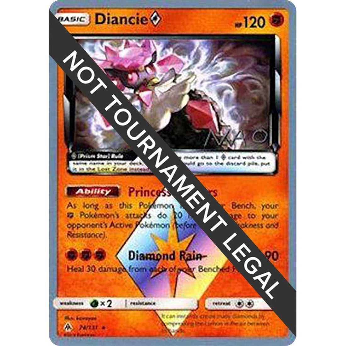 Diancie Prism Star - 2018 (Naohito Inoue)