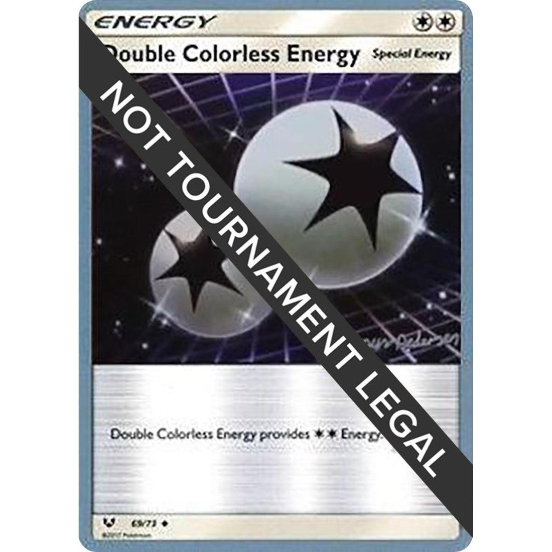 Double Colorless Energy - 2018 (Magnus Pedersen)