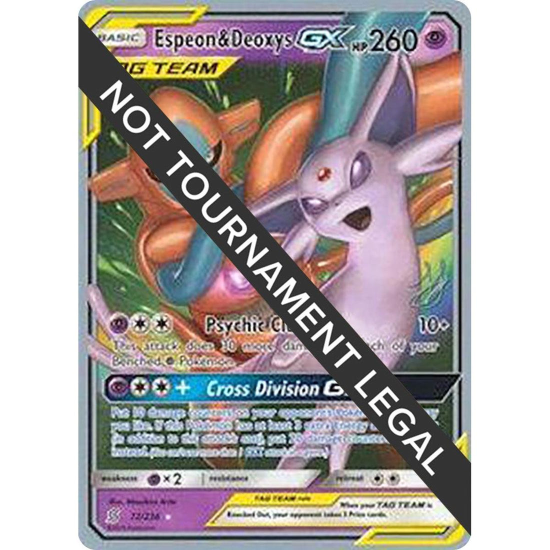Espeon & Deoxys GX - 2019 (Henry Brand)