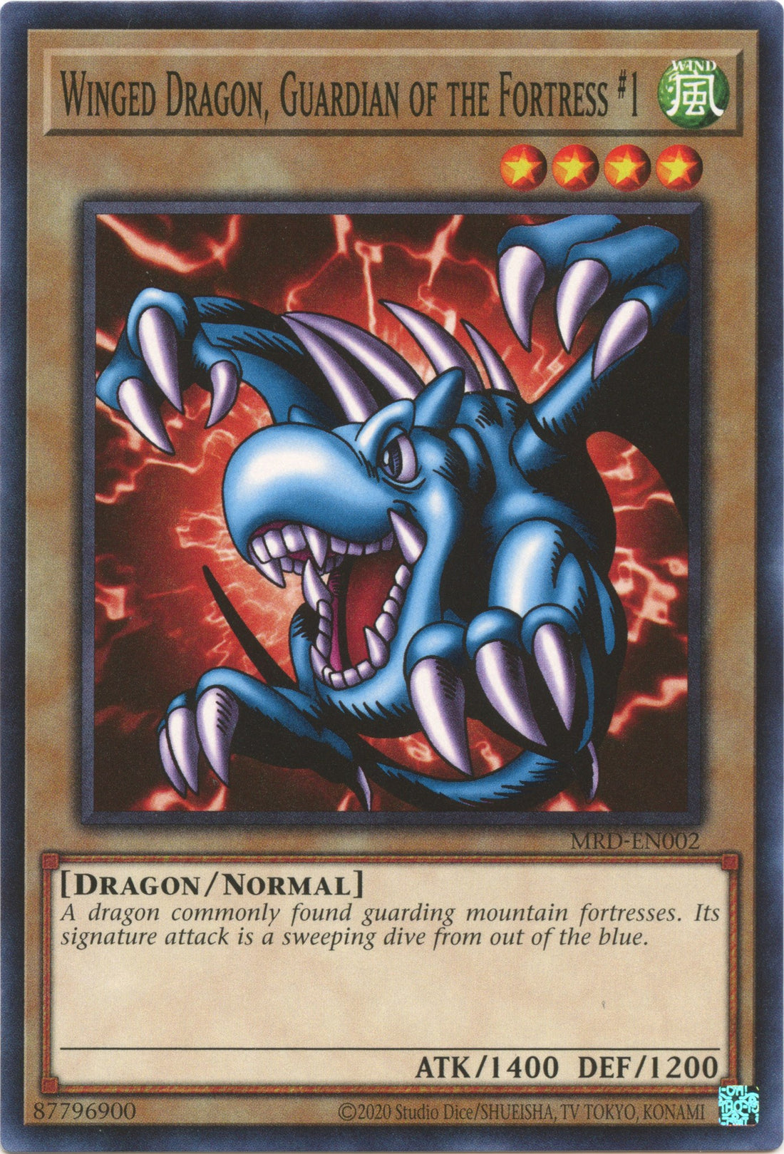 Winged Dragon, Guardian of the Fortress #1
