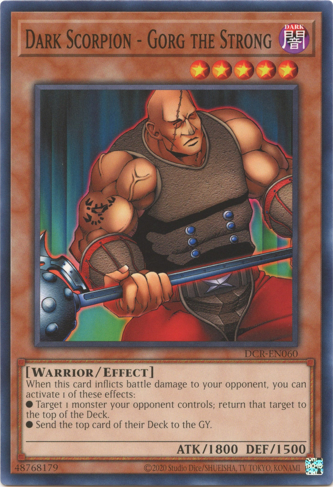 Dark Scorpion - Gorg the Strong