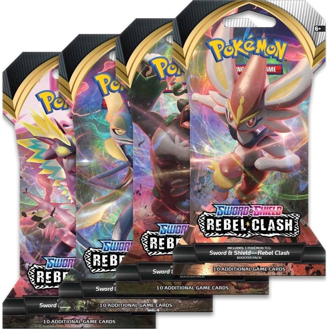 Rebel Clash Sleeved Booster Pack Art Bundle [Set of 4]