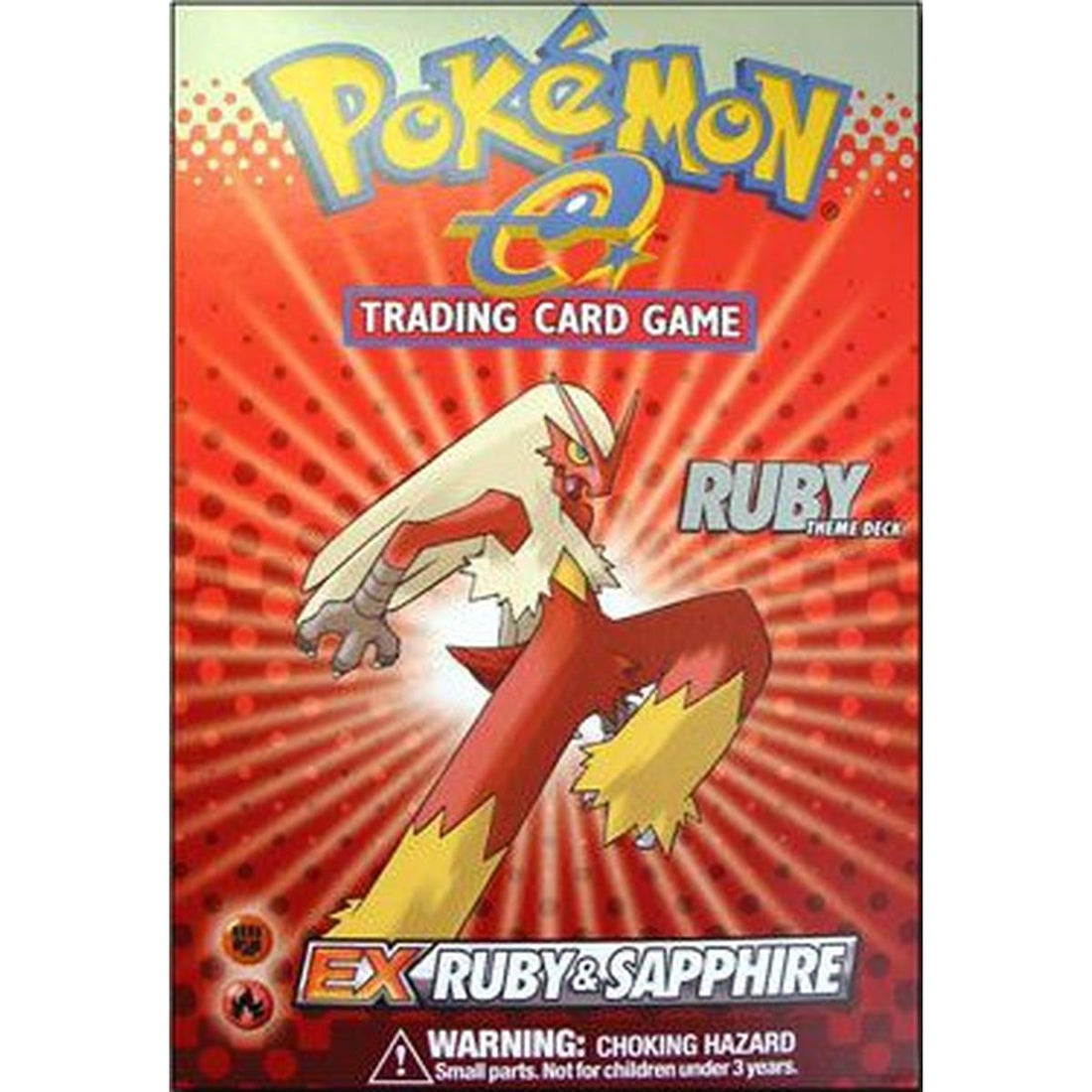 EX Ruby & Sapphire Theme Deck - "Ruby" [Blaziken]