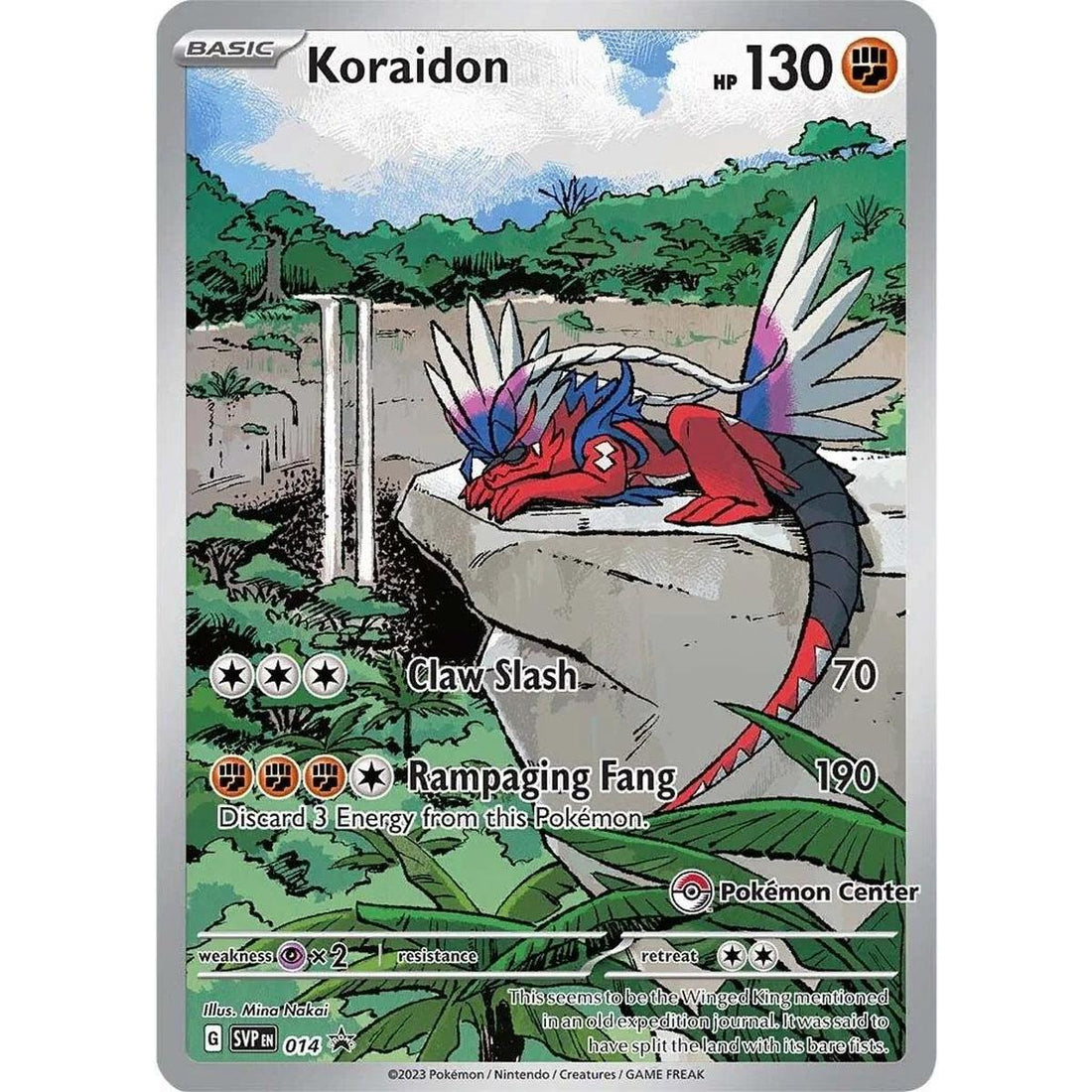 Koraidon - 014 (Pokemon Center Exclusive)