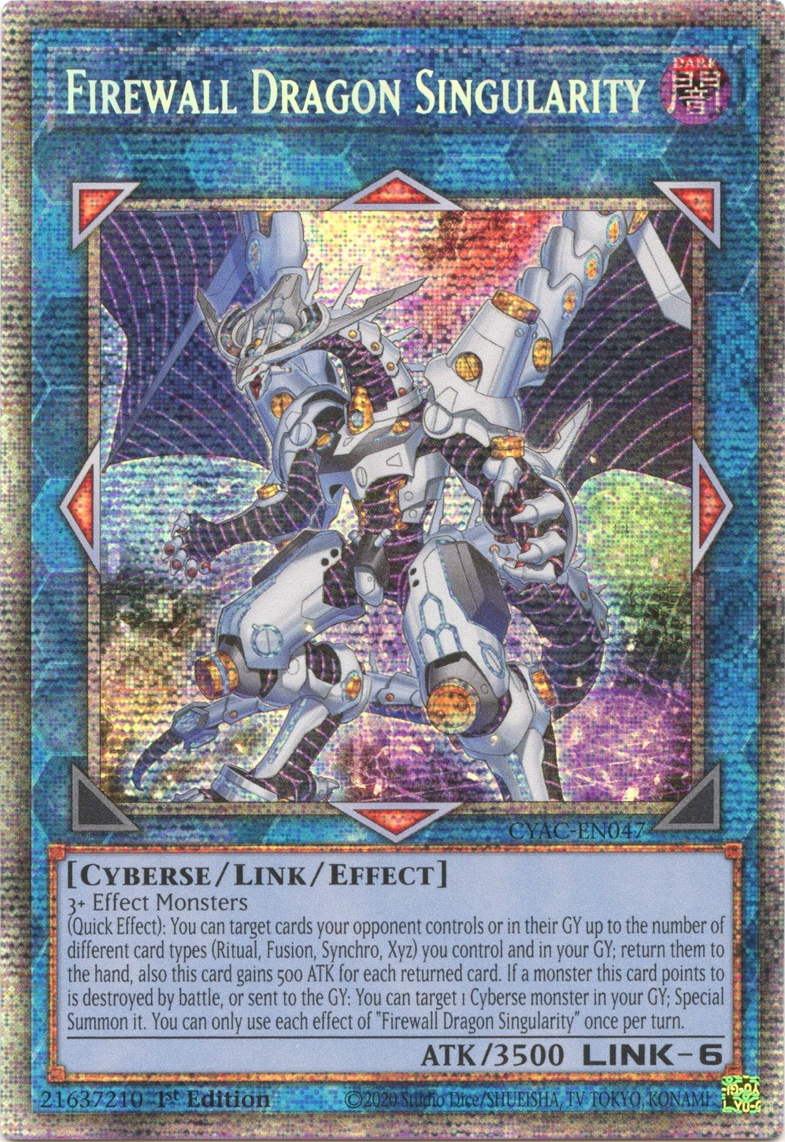 Firewall Dragon Singularity (Starlight Rare)