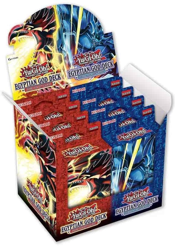 Egyptian God Deck Display - Slifer the Sky Dragon & Obelisk the Tormentor [Unlimited Edition]