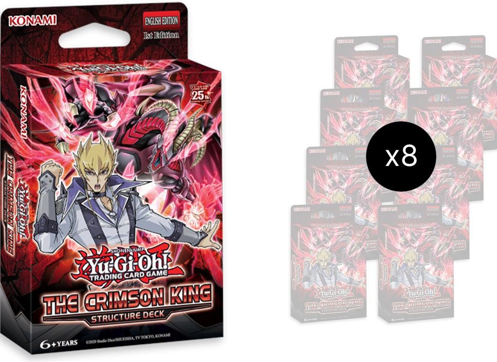 The Crimson King Structure Deck Display [1st Edition]
