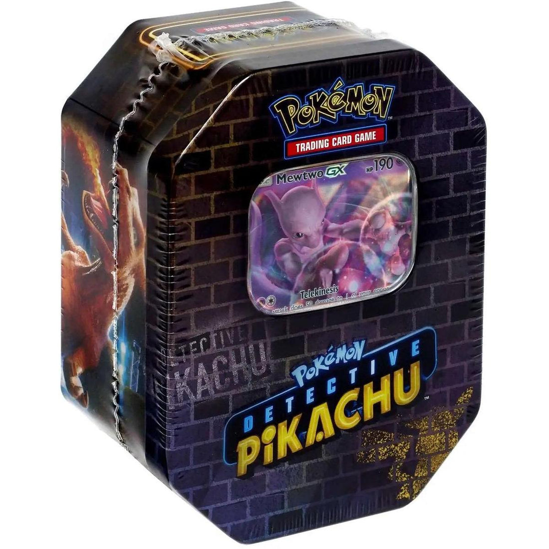 Detective Pikachu Tin [Mewtwo]