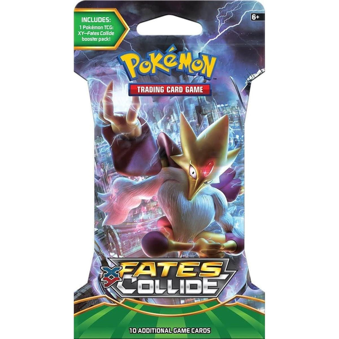 XY - Fates Collide Sleeved Booster Pack [Mega Alakazam]