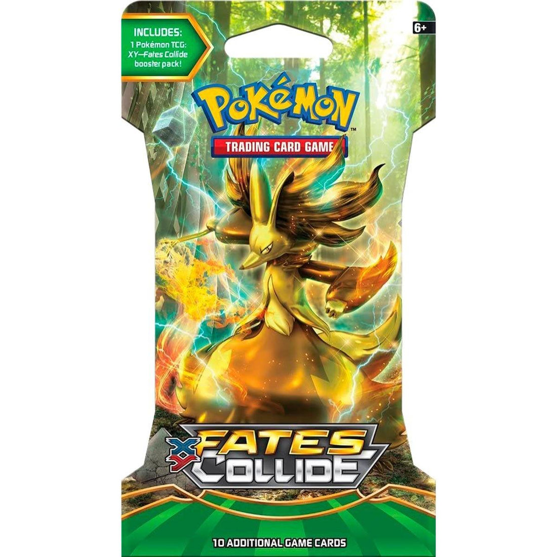 XY - Fates Collide Sleeved Booster Pack [Delphox BREAK]