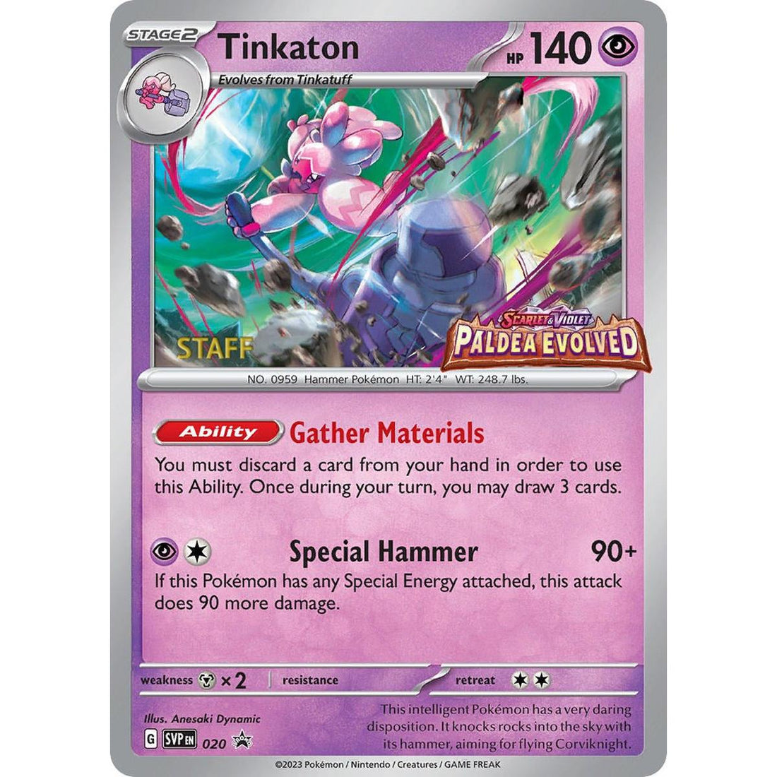 Tinkaton - 020 (Prerelease) [Staff]
