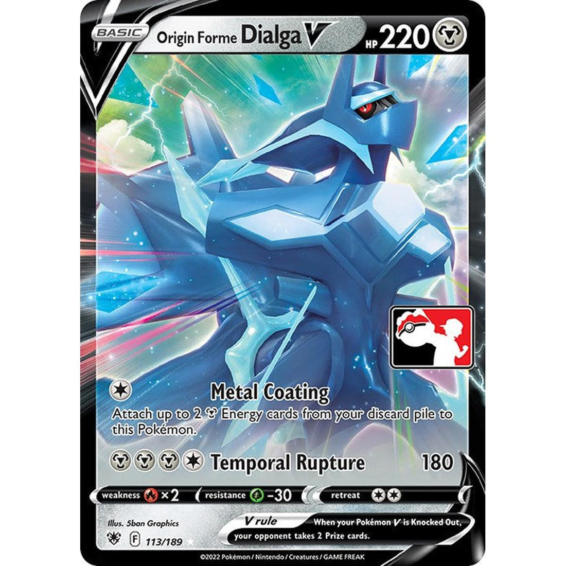 Origin Forme Dialga V - 113/189