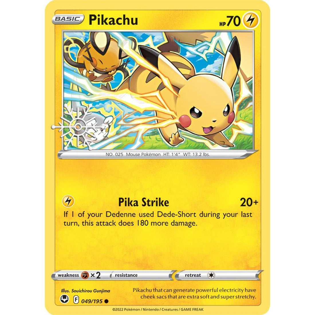 Pikachu - 049/195 (Holiday Calendar)