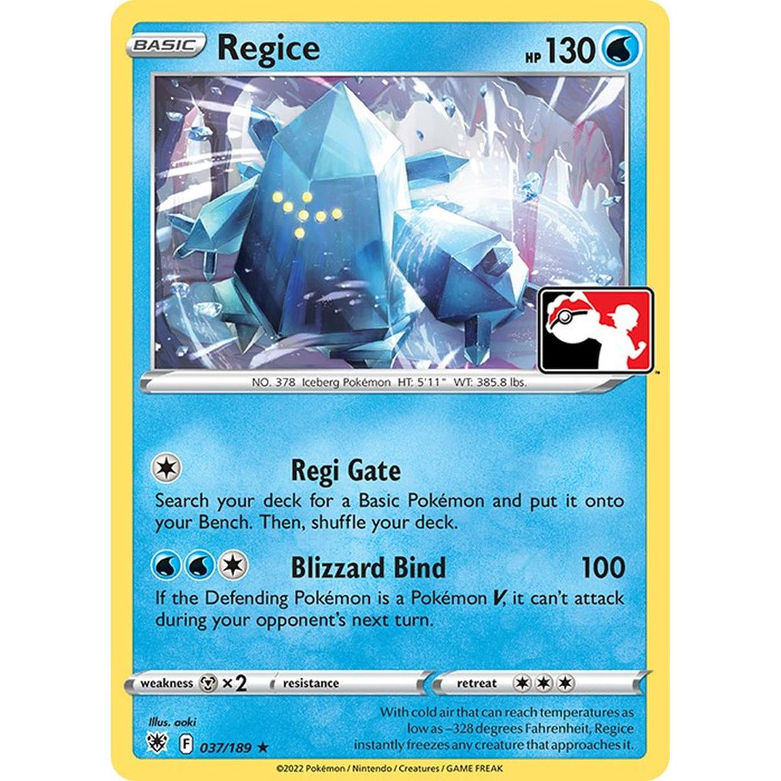 Regice - 037/189