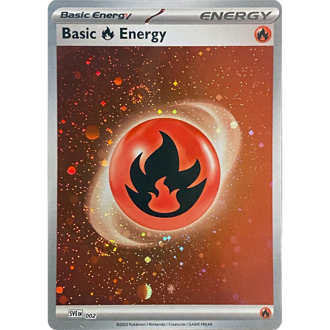 Basic Fire Energy (Cosmos Holo)