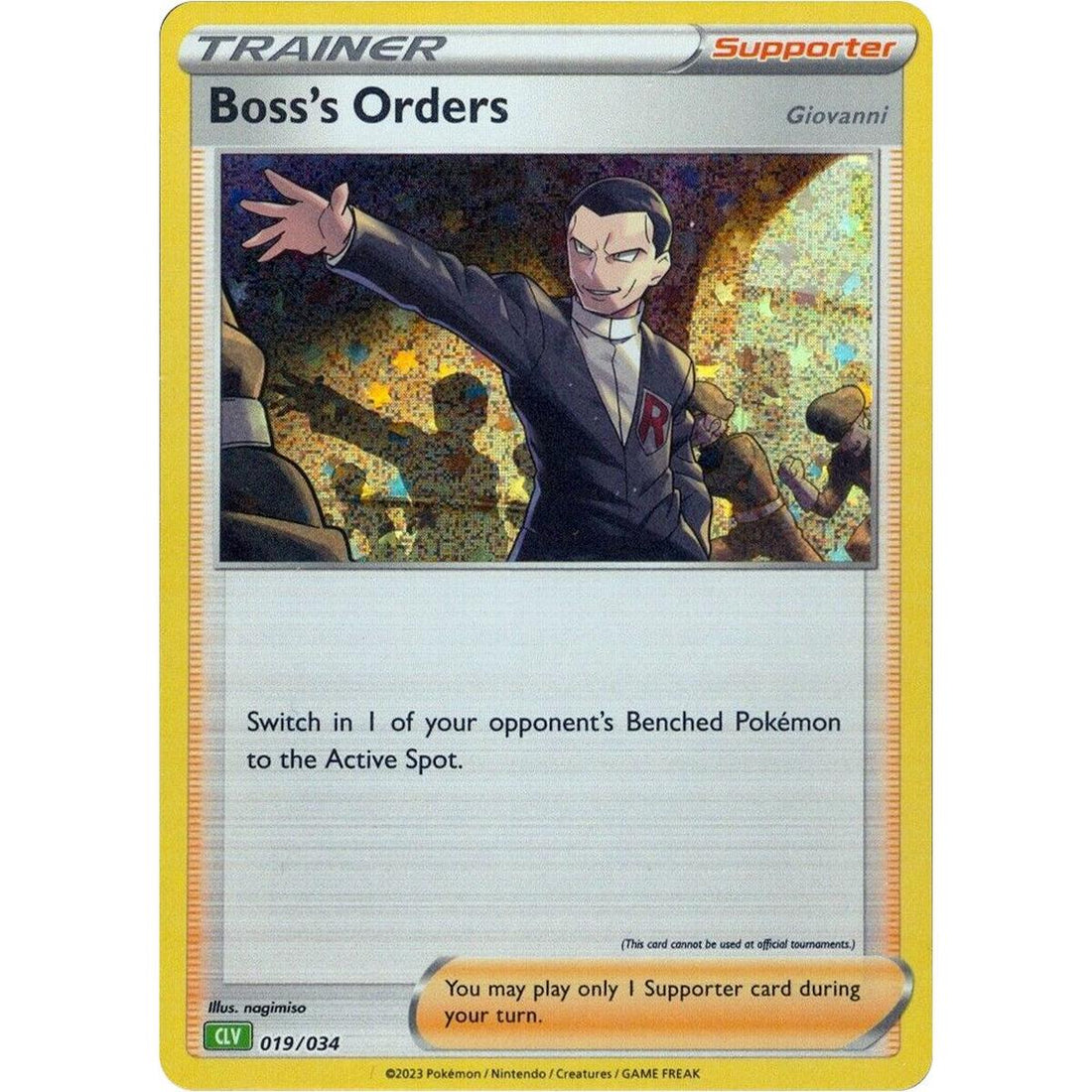 Boss's Orders (CLV)