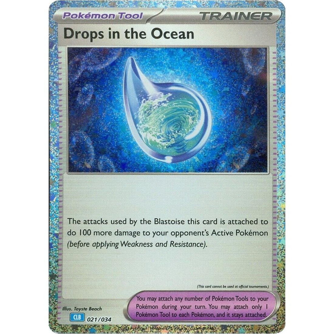 Drops in the Ocean