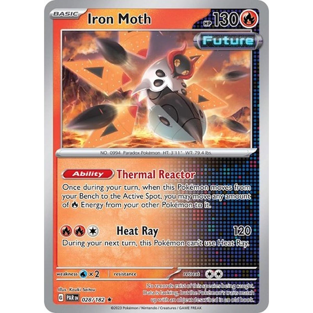 Iron Moth - 028/182 (Cosmos Holo)